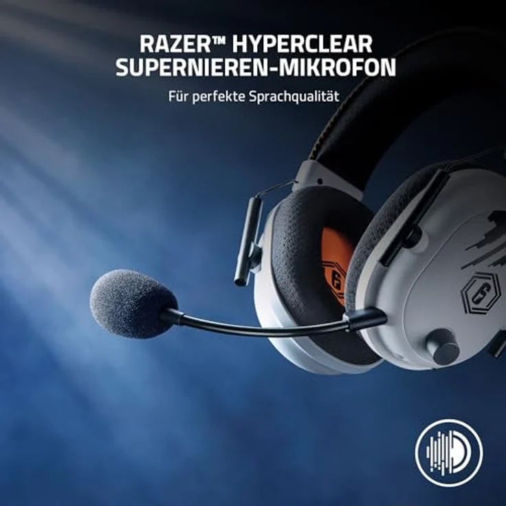 Razer BlackShark V2 PRO Special Edition Headset ohrumschließend 2,4 GHz kabellos, kabelgebunden 3,5 mm Stecker Geräuschisolierung Six Siege – Bild 6