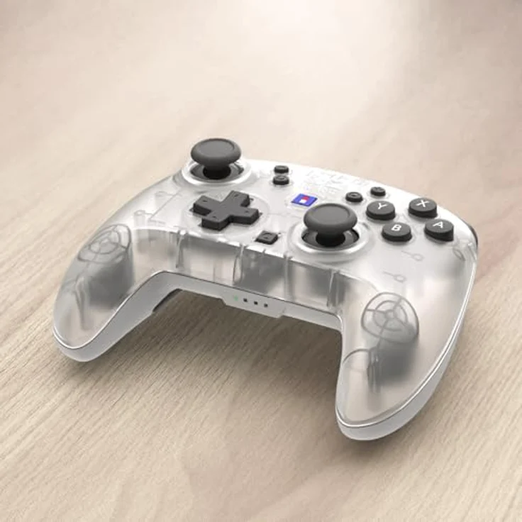 HORI Wireless HORIPAD Turbo (Frostweiß), Kabelloser Controller für Nintendo Switch 2 mit 10 Stunden Akku, Turbo-Funktion und präzisen TMR-Sticks – Bild 2