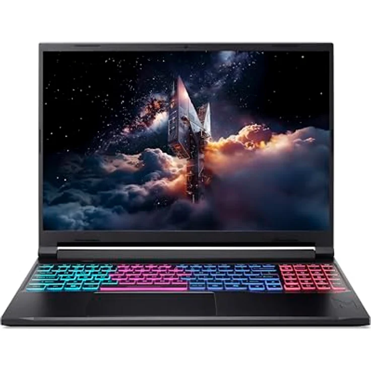 Acer Nitro V 16S AI (ANV16S-41-R93W), Gaming Notebook mit 16" WQXGA IPS-Display, 180Hz, AMD Ryzen 7 260, 16GB RAM, 1000GB SSD, schwarz – Bild 9