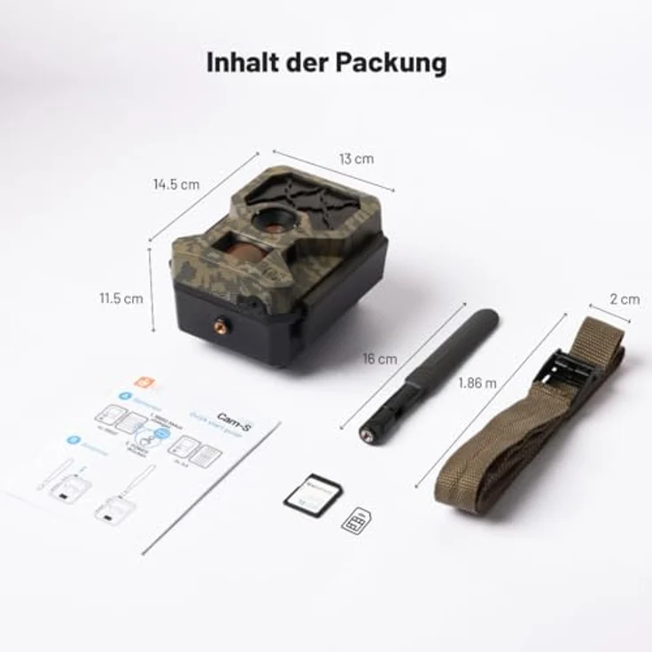 ICUserver CLOM Cam-S, Wildkamera mit 0,1 Sekunden Auslösegeschwindigkeit, GPS-Tracking und Nachtsichtfunktion – Bild 8