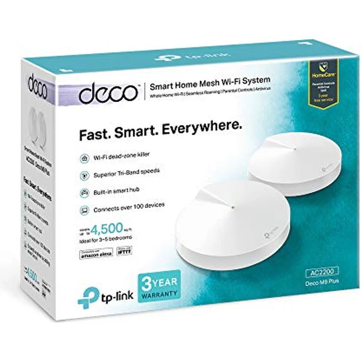 TP-Link Deco M9 Plus, 2er-Pack (Deco-M9-Plus-2-Pack) – Bild 4
