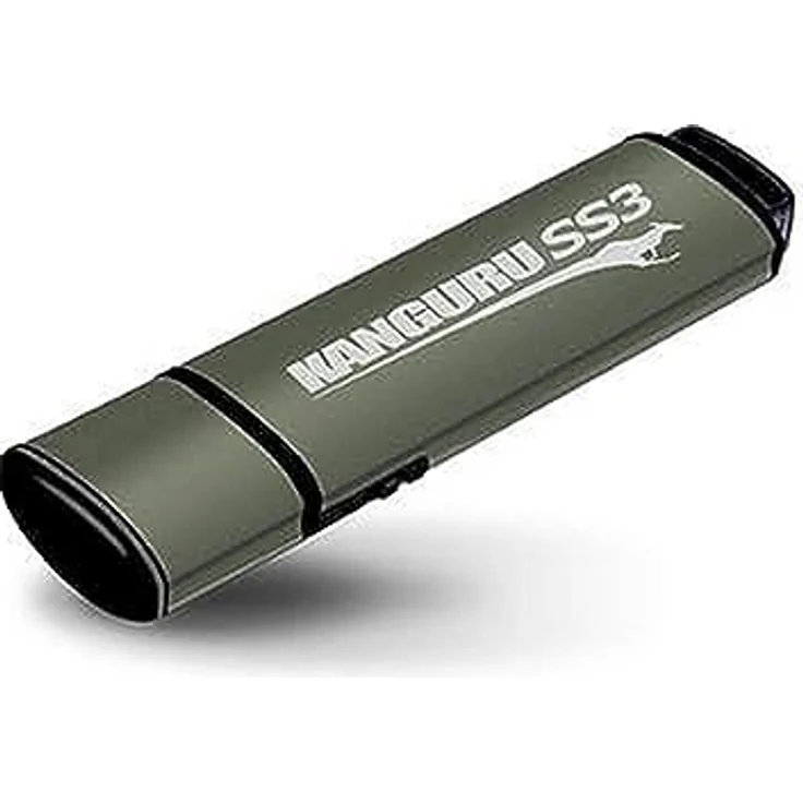 Kanguru SS3 USB-Stick (USB 3.0, mit Verschlüsselung geschützt), Braun braun 16 gb – Bild 2