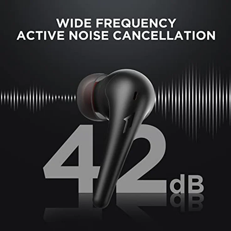 1More Aero Bluetooth Kopfhörer Kabellos mit Räumlichem Audio, 42dB Adaptive Aktive Geräuschunterdrückung, Benutzerdefinierte EQ, 10mm Treiber, 6 Mikrofone, 28H Spielzeit, kabelloses Laden – Bild 4