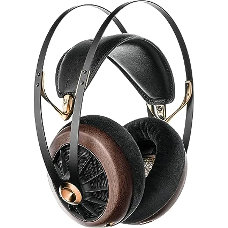 Meze Audio 109 Pro, Over-Ear HiFi Kopfhörer mit offenem Design, 50 mm Treiber, schwarz