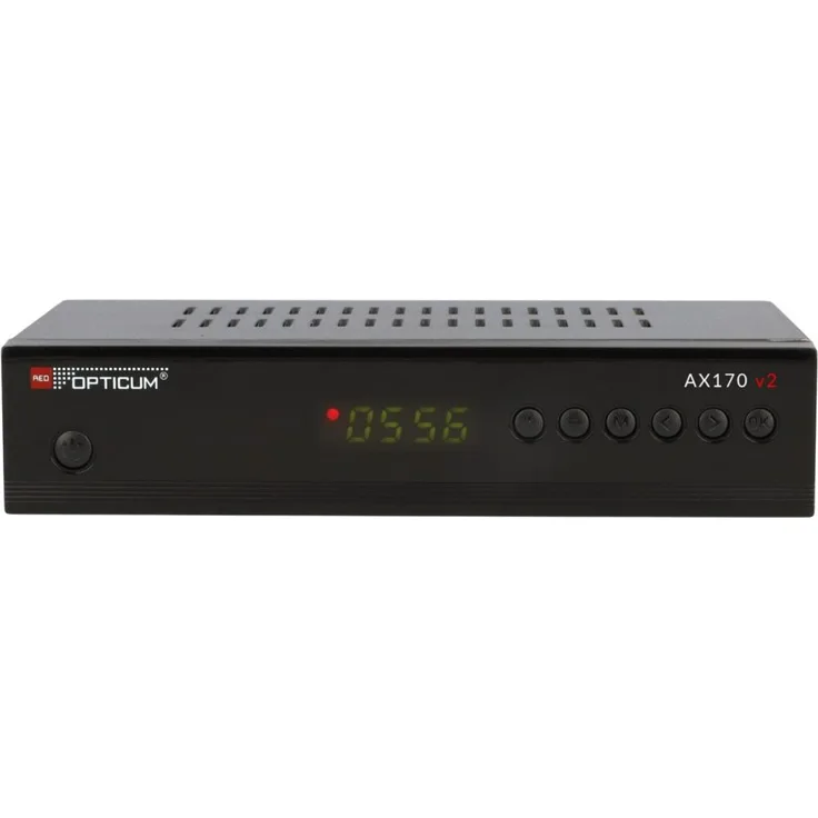 Red Opticum AX 170 v2, HDTV Sat-Receiver mit DVB-S/DVB-S2-Tuner, schwarz