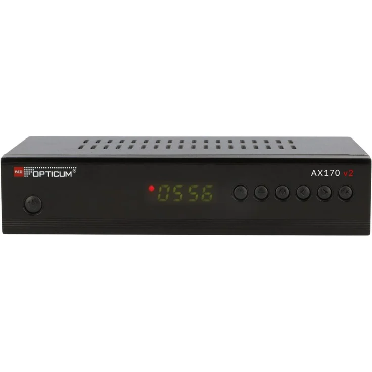 Red Opticum AX 170 v2, HDTV Sat-Receiver mit DVB-S/DVB-S2-Tuner, schwarz