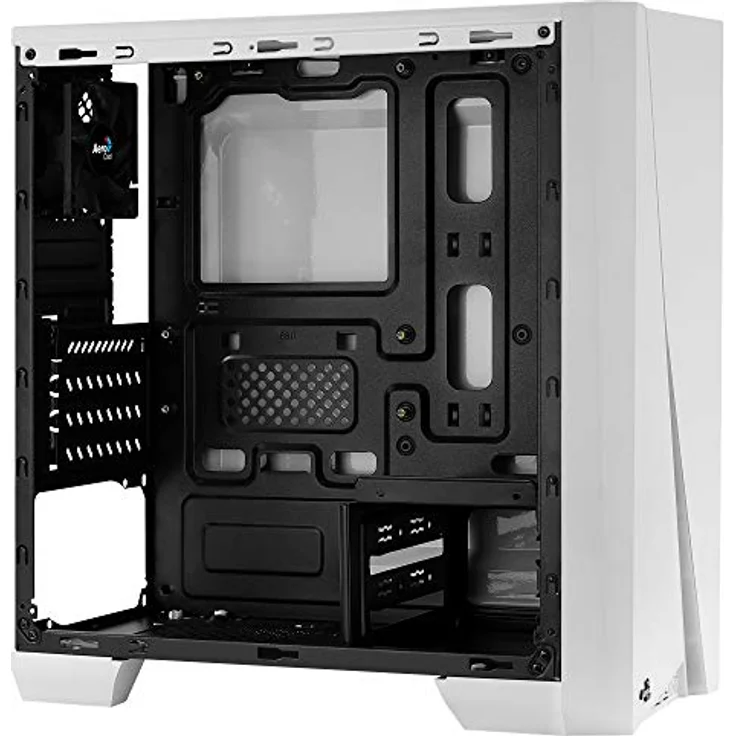 Aerocool Cylon Mini Tower-Gehäuse, weiß/schwarz, Window-Kit – Bild 5