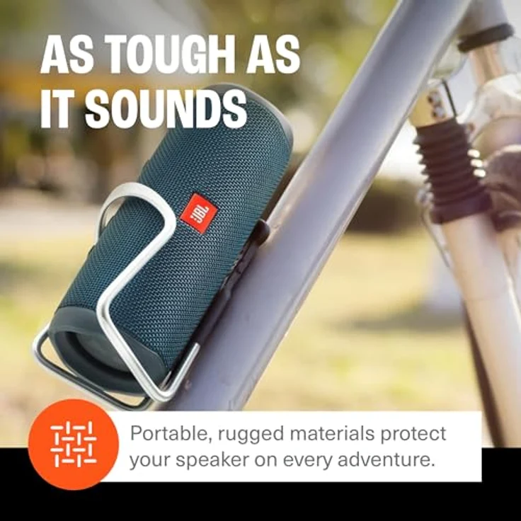 JBL FLIP 5 Waterproof Portable Bluetooth Speaker - Teal, Black, 2.3 – Bild 7