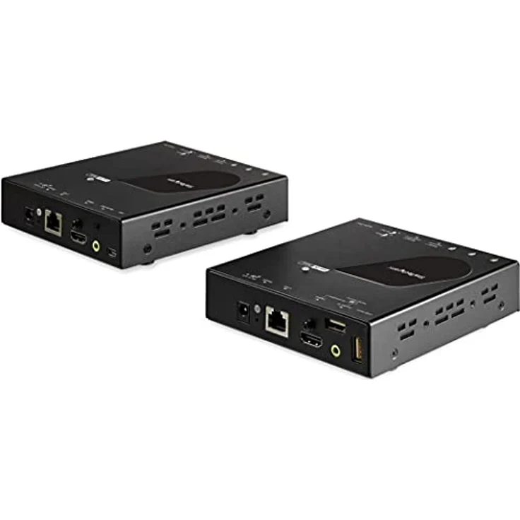 StarTech.com HDMI KVM over IP Extender - 4K 30Hz HDMI 2.0 & USB über IP LAN oder CAT5e/CAT6 Ethernet (100m) - Fern KVM Switch/Console Sender/Empfänger Komplet für Computer Fernsteuerung (SV565HDIP) – Bild 4