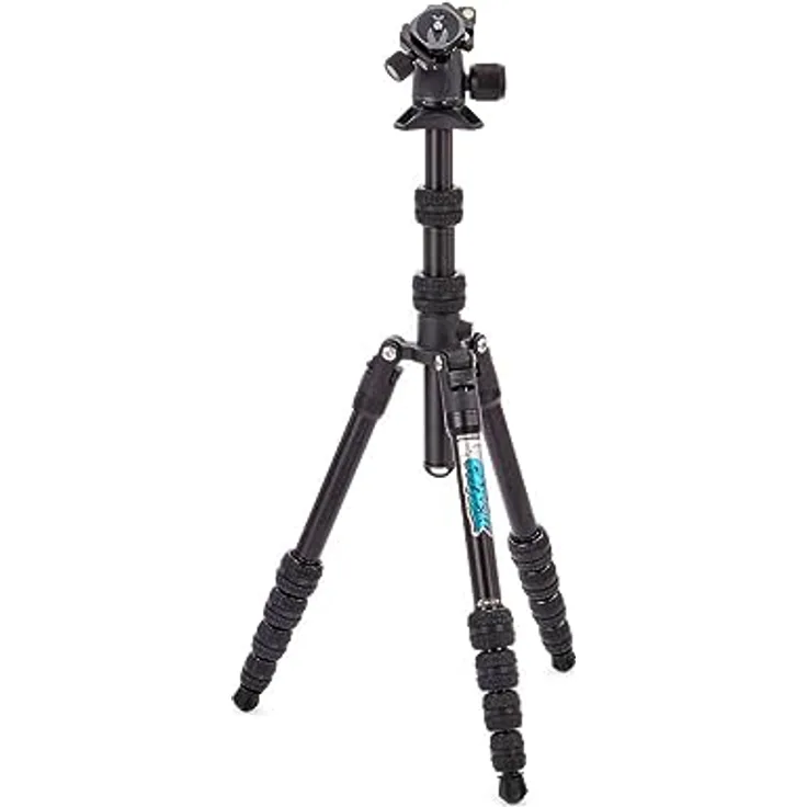 3 Legged Thing Punks Corey 2.0, Kompaktes Alustativ mit AirHed Neo 2.0 Kugelkopf, mattschwarz, 1,8 kg, reisetauglich