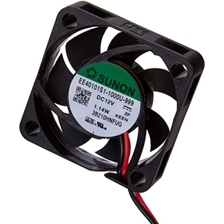 SUNON 12V DC 0,99W 40x40x10mm 13,9m³/h 7300U/Min 13,9m³/h Sunon EE40101S11000U999 – Bild 2