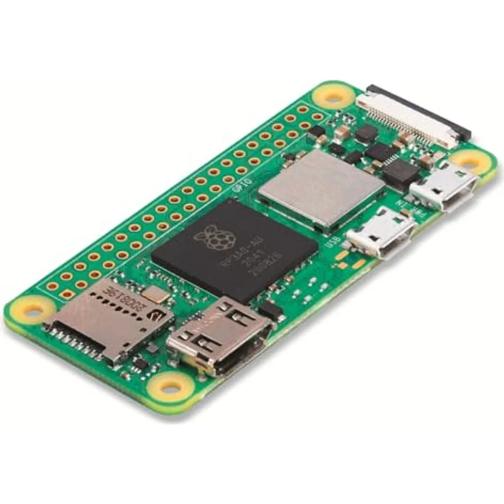Raspberry Pi Zero 2 W, Einplatinencomputer mit Quad-Core 64-Bit ARM Cortex-A53 Prozessor – Bild 2