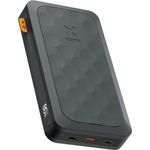Xtorm 67W Fuel Serie 5 Powerbank 45.000mAh, LED-Anzeige, 2 x USB-C / 1 x USB-A, 100% GRS Material, Sicherheitsfunktionen, Geeignet für Samsung und iPhone, Schwarz