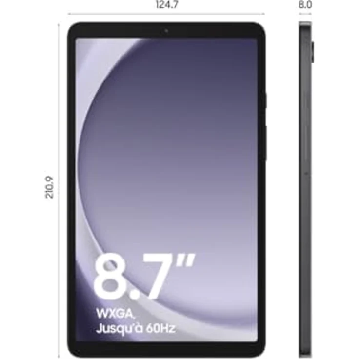 Samsung Galaxy Tab A9 (4G, 8.70", 64 GB, Graphite), Tablet, Grau – Bild 3