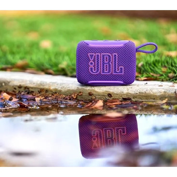 JBL GO 5, Ultra‑tragbarer Bluetooth‑Lautsprecher mit JBL Pro Sound, tiefem Bass, AirTouch‑Pairing, wasserdicht, 10 Stunden Wiedergabezeit, Blau – Bild 4