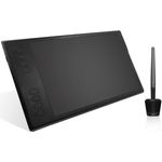 HUION Q11K V2 Grafiktablett, batterieloser Stift, Neigungsfunktion, 8192 Druckstufen, 8 Tastenkürzel