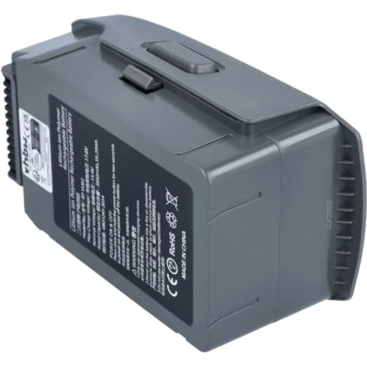 vhbw Ersatzakku für DJI CP.MA.00000038.01/76573, FB2-3850, Li-Polymer 3600 mAh (15,4 V), 2er Pack, dunkelgrau – Bild 8