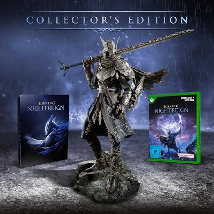 BANDAI NAMCO Entertainment Germany ELDEN RING NIGHTREIGN Collector's Edition [Xbox], Koop-Kämpfe für bis zu 3 Spieler, einzigartiges Design und unvergleichliche Begabungen