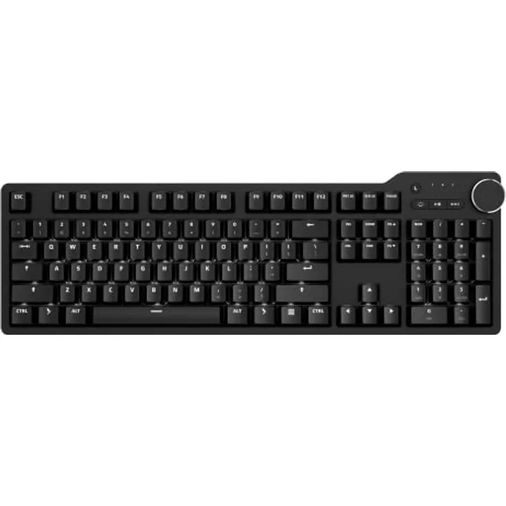Das Keyboard 6 Professional, US-Layout (ISO), MX-Blue - schwarz (US, Kabelgebunden), Tastatur, Schwarz