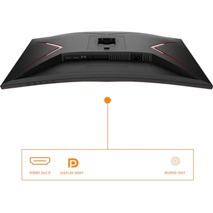 AOC Gaming C27G2Z3-27 Zoll Curved FHD Monitor, 240Hz, 1ms, Freesync Premium, HDR10, schwarz-rot – Bild 4