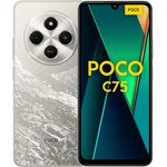 Xiaomi Poco C75 Smartphone, 8 + 256 GB, 17,8 cm Display, 120 Hz HD+, Medialek Helio G81, Gold