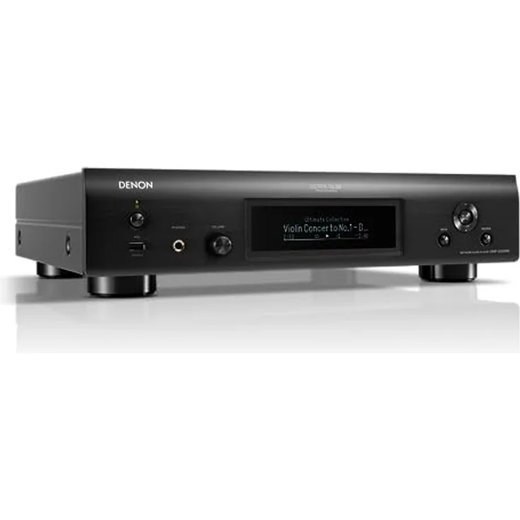 Denon DNP-2000NE Digitaler Audio-Player, Wireless Multi-Room Audio, Ultra AL32 Verarbeitung, HEOS Built-in, Quad DAC Konfiguration, Unterstützt AirPlay 2, Alexa, & Siri Sprachsteuerung, Schwarz – Bild 3