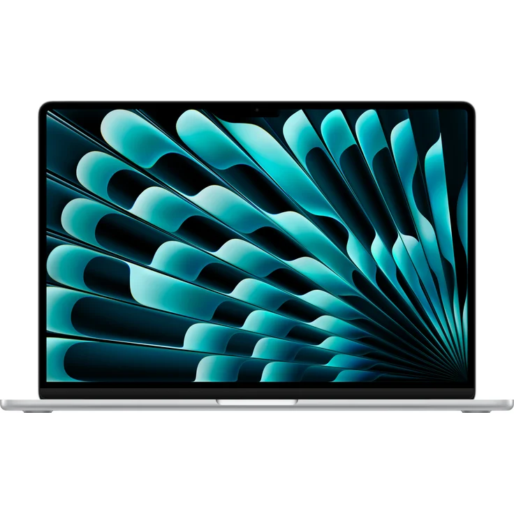 Apple MacBook Air 2024 15,3" M3-Chip, 8GB RAM, 256GB SSD 10-Core-GPU Silber MRYP3D/A – Bild 1