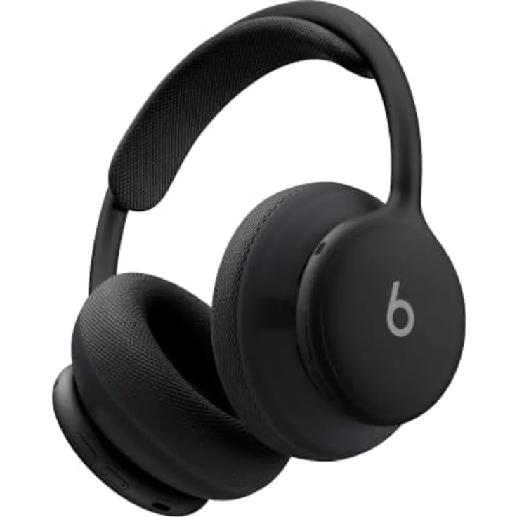 Beats 360, Over-Ear Kopfhörer mit Geräuschunterdrückung, schweiß- und wasserbeständig, schwarze Performance-Polster aus Strickgewebe