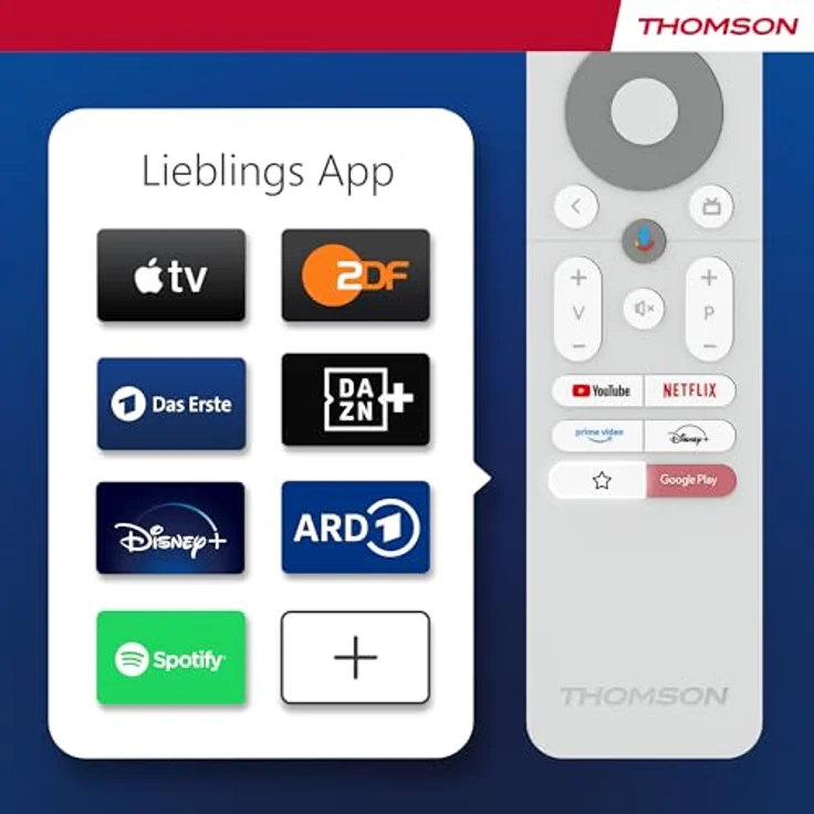 Thomson 40 Zoll (101 cm) Easy TV FHD LED Weiß Fernseher – 40FD2S13W – 2023 – Bild 5