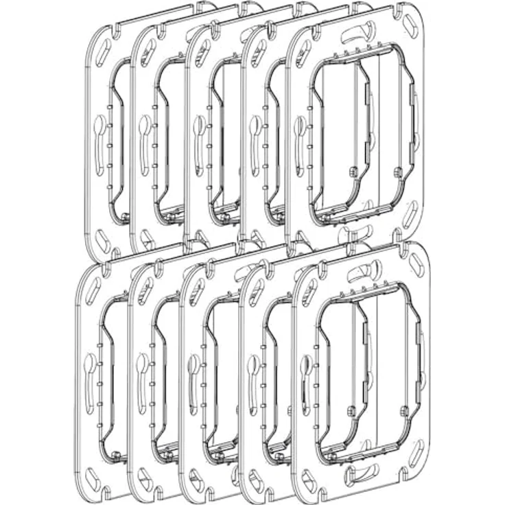 SOMFY Befestigungsplatte 9016911 – Bild 2