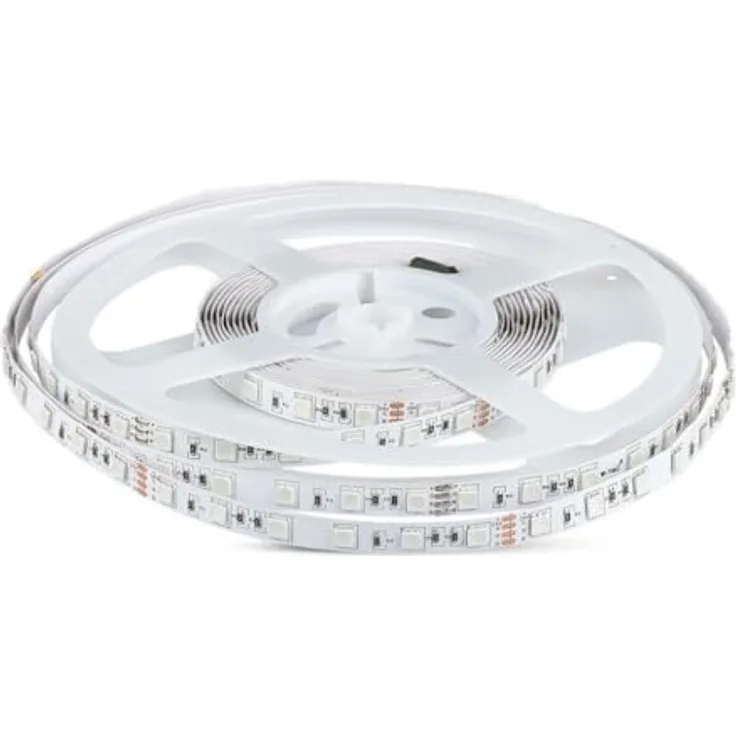 V-TAC VT-5050 LED Strip, 5m SMD5050, 10W/m, 4000K, IP20, 24V, 60 LEDs/m