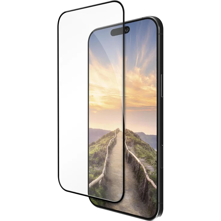 dbramante1928 Dbramante Eco-Shield, unzerbrechliche Smartphone Schutzfolie aus 100 % recyceltem Material für Apple iPhone 17 Pro, Schwarz