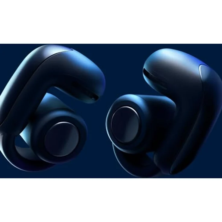 BOSE Ultra Open Earbuds, Open-ear Kopfhörer mit Bluetooth 5.3, bis zu 7 Stunden Akkulaufzeit, wasserbeständig in Luna Blue – Bild 2