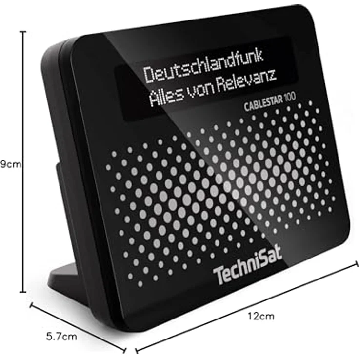 TechniSat CABLESTAR 100 Digitalradio Adapter (für unverschlüsselte digitale Radioprogramme via Kabelnetz) schwarz – Bild 6