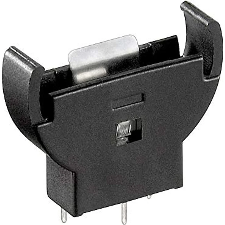 Goobay 46159 CR2012-2032 Knopfzellenhalter, Schwarz, – Bild 2
