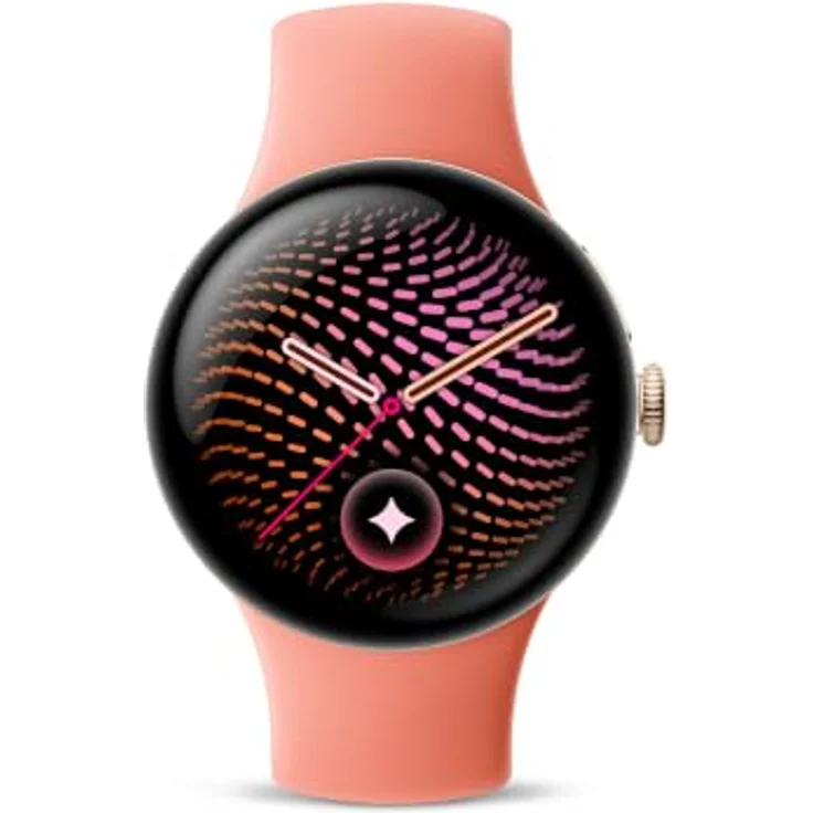 Google Pixel Watch 5, Smartwatch 41mm in Rosa mit Fitness-Tracking und Google Assistant – Bild 2