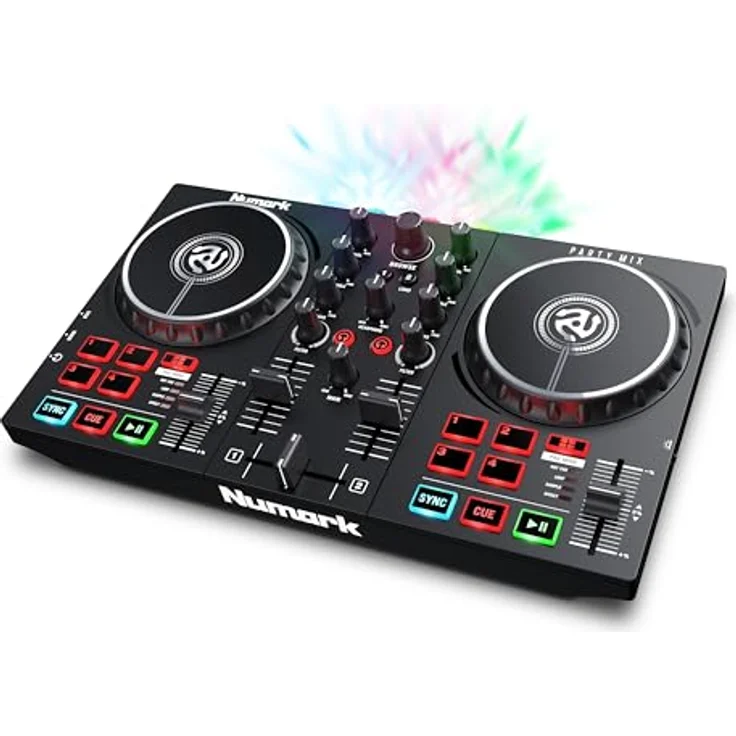 Numark Party Mix MKII DJ-Controller mit eingebauter Lightshow – Bild 2