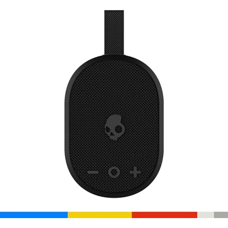 Skullcandy Ounce+ Wireless Bluetooth-Lautsprecher, Wasserdicht (IPX7), 16 Stunden Akkulaufzeit, True-Wireless-Stereo, Schwarz – Bild 3
