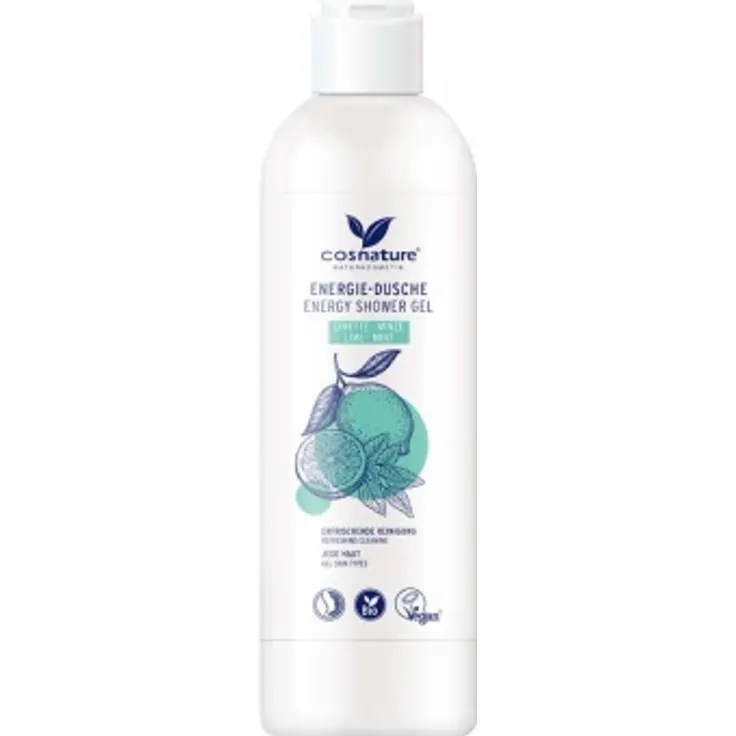 Cosnature Cosnature Energie-Dusche Limette Minze, 250 ml