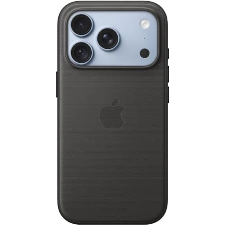 Apple TechWoven Case iPhone 18 Pro, Schwarz, MagSafe-kompatibel mit integriertem Trageband und Recycling-Polyester – Bild 3