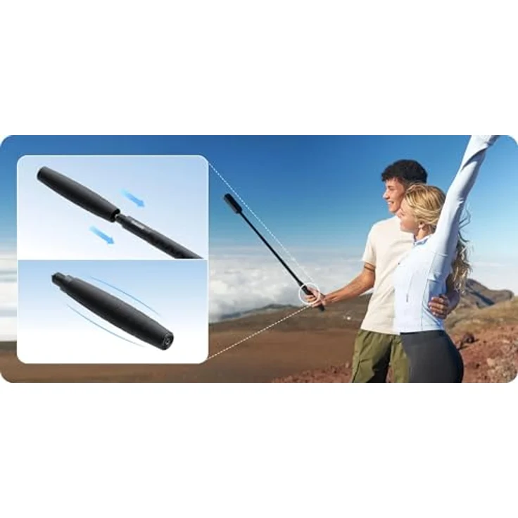 Insta360 Unsichtbarer Selfie Stick (mit Hülle), 85cm, leicht und kompakt für 360° Aufnahmen, ideal für Alltagsaufnahmen – Bild 9