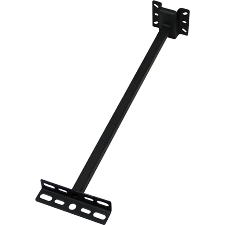 DOTLUX Ausleger Wandhalterung für Baustrahler (10-50 Watt), 50 cm lang, schwarz