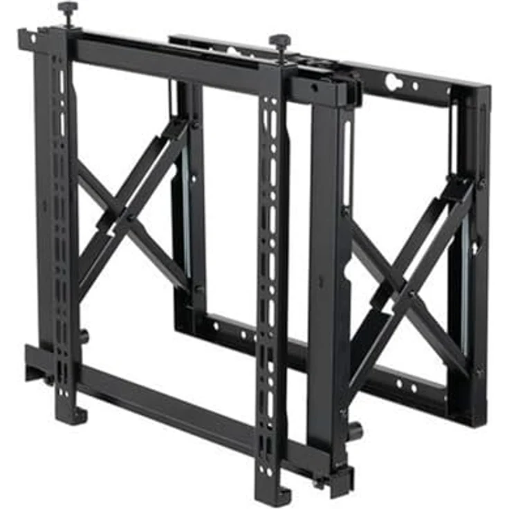 Neomounts WL95-800BL1, Push-to-Pop-Out Videowall-Wandhalterung für 42"-70" Bildschirme bis 35 kg, Schwarz – Bild 1