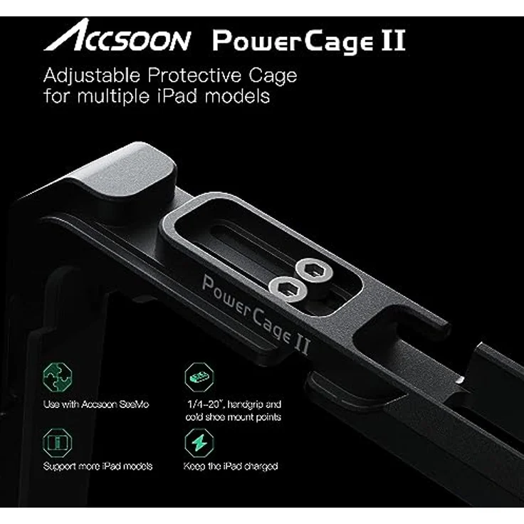 Accsoon Power Cage II für iPad (POWERCAGEII) – Bild 2