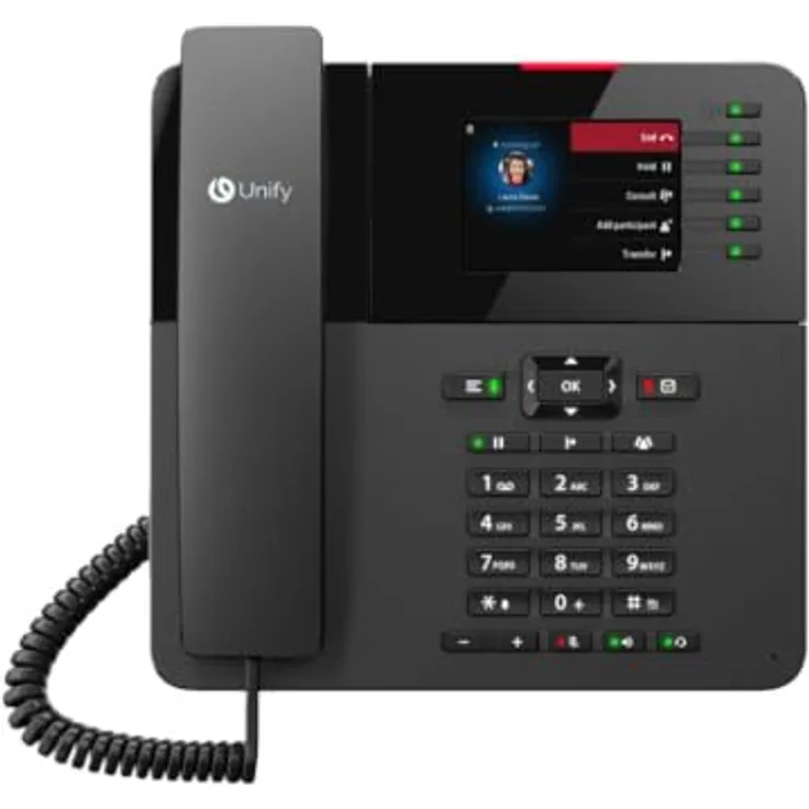 Unify OpenScape Desk Phone CP410, VoIP-Telefon mit mehreren Leitungen und SIP-Unterstützung