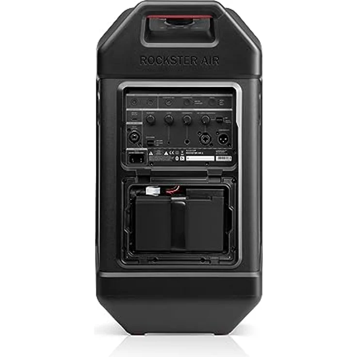 Teufel ROCKSTER AIR 2 Stereo-Set Bluetooth Lautsprecher Speaker der Spitzenklasse Akkulaufzeit bis 58 Stunden - Schwarz – Bild 4