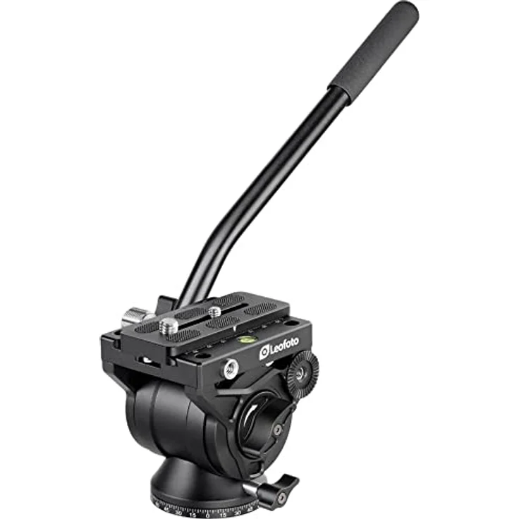 Leofoto MF-324C, Carbon-Einbeinstativ mit Schwenk-Neigefuß VD-04, max. Höhe 152 cm, Tragfähigkeit 10 kg – Bild 5