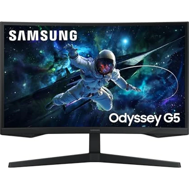 Samsung Odyssey G55C (27“) QHD Gaming Monitor, 27" Schwarz – Bild 2
