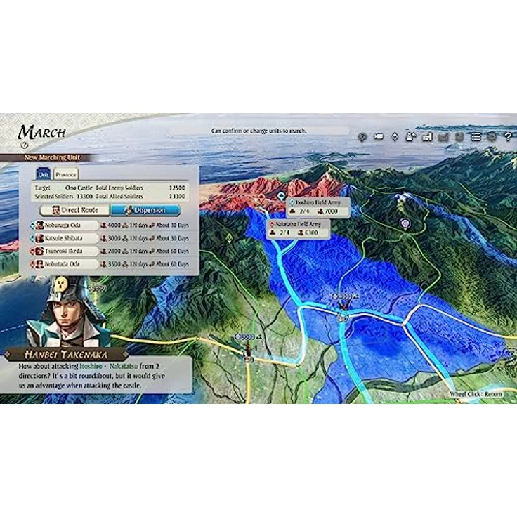 Nintendo Nobunaga's Ambition: Awakening, Strategiespiel für Nintendo Switch 2 – Bild 5