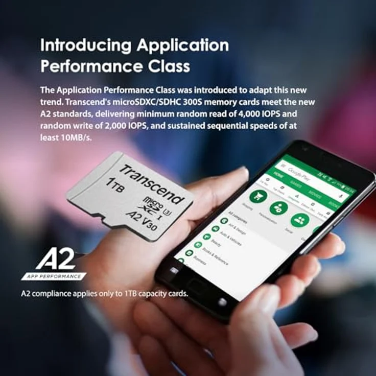 Transcend Highspeed 16GB  micro SDXC-SDHC Speicherkarte (für Smartphones, etc. und Digitalkameras) - Class 10, UHS-I – TS16GUSD300S-AE (mit Adapter) – Bild 7